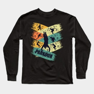 PARKOUR ART DECO Long Sleeve T-Shirt